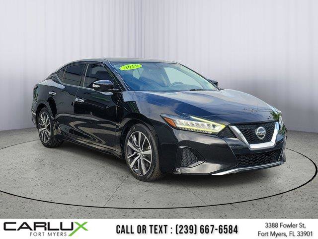Used 2019 Nissan Maxima 3.5 SV w/ Floor Mat Group FWD image 1