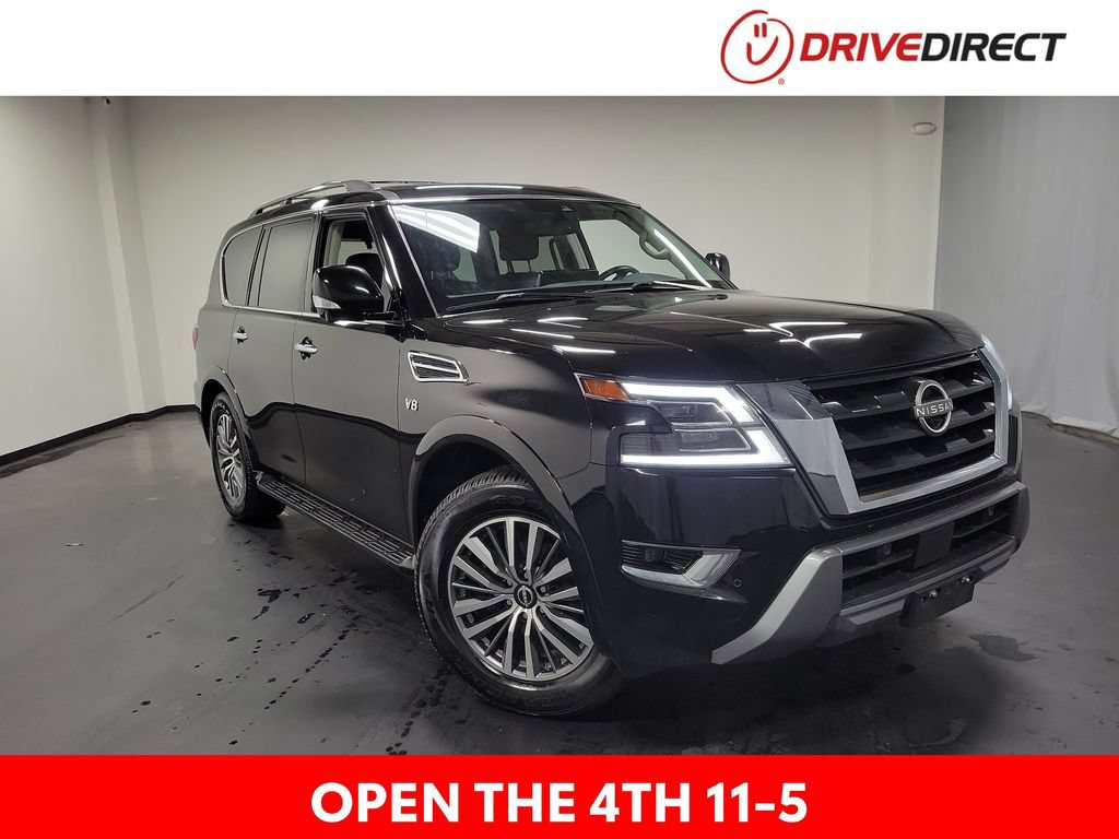 Used 2021 Nissan Armada SL w/ Captain's Chairs Package