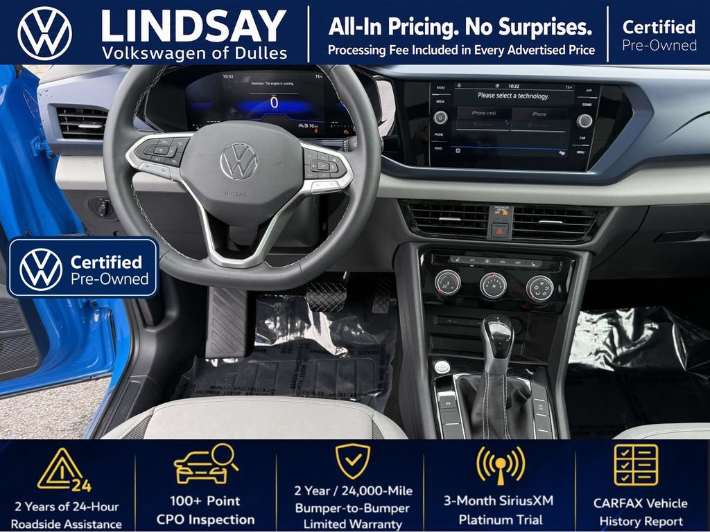 Used 2023 Volkswagen Taos SE w/ Panoramic Sunroof Package FWD image 11