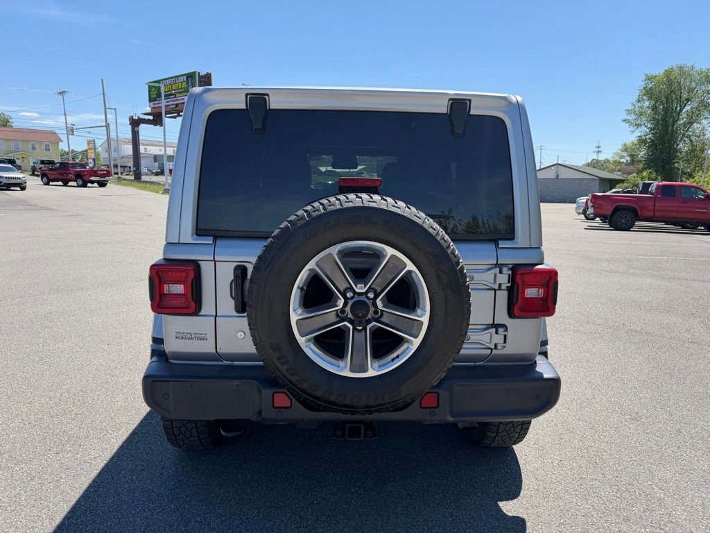 Used 2020 Jeep Wrangler Unlimited Sahara AWD/4WD image 4