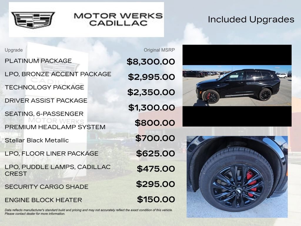 Certified 2025 Cadillac XT6 Sport w/ Platinum Package image 9