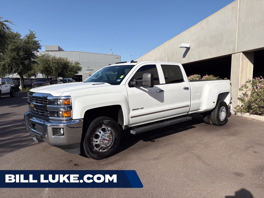 Used 2015 Chevrolet Silverado 3500 LTZ w/ Duramax Plus Package AWD/4WD image 1
