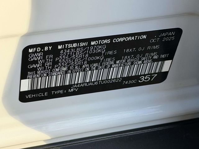 New 2026 Mitsubishi Outlander Sport ES image 25