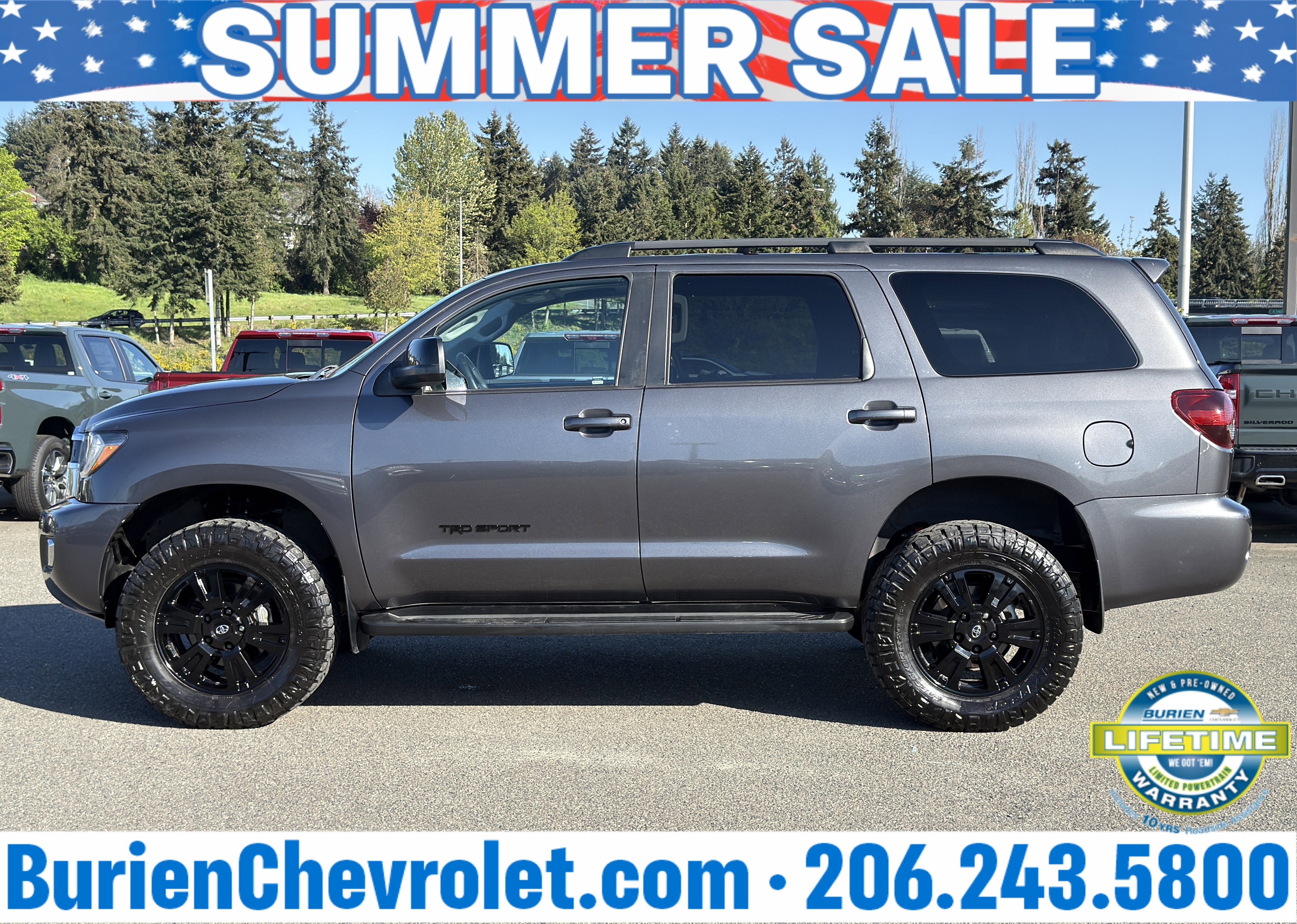 Used 2022 Toyota Sequoia TRD Sport AWD/4WD image 2