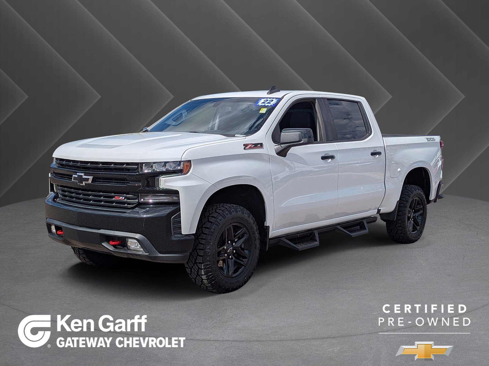Certified 2022 Chevrolet Silverado 1500 LT Trail Boss