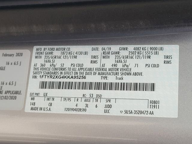 Used 2019 Ford Transit 250 148 High Roof image 21