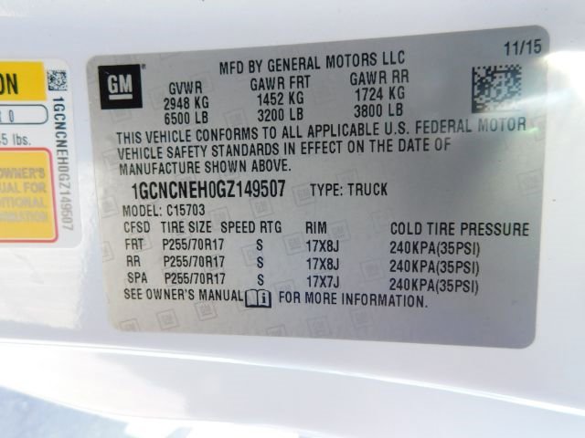 Used 2016 Chevrolet Silverado 1500 W/T w/ WT Fleet Convenience Package image 16