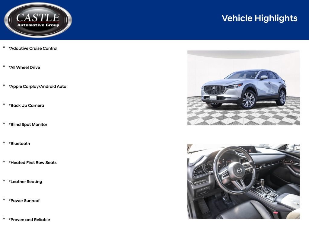 Used 2020 MAZDA CX-30 AWD w/ Preferred Package image 4