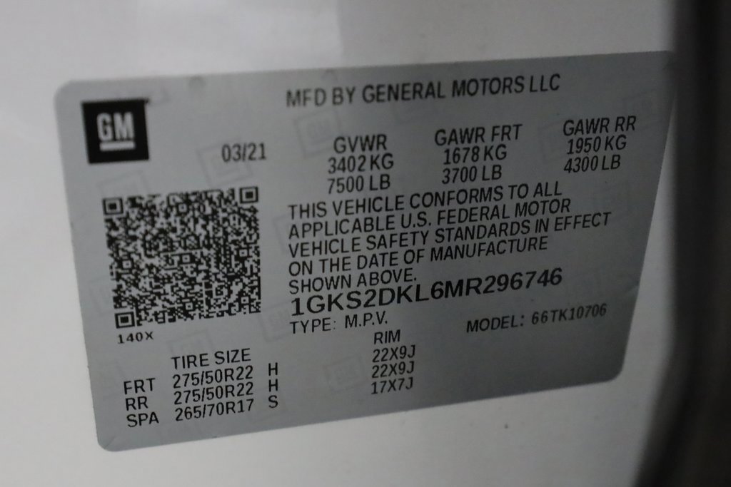 Used 2021 GMC Yukon Denali w/ Denali Premium Package image 57