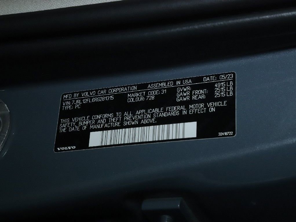 Used 2024 Volvo S60 B5 Plus FWD image 22