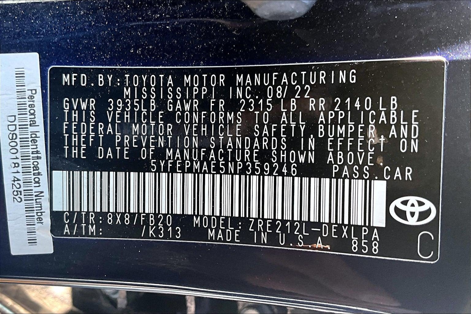 Used 2022 Toyota Corolla LE FWD image 29