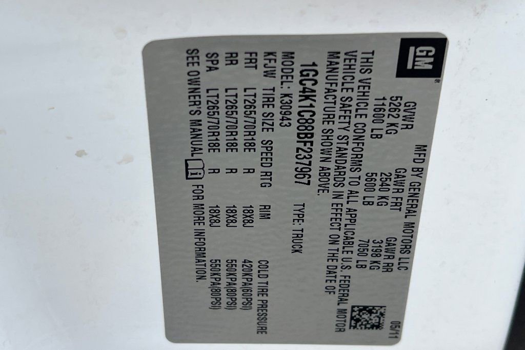 Used 2011 Chevrolet Silverado 3500 LTZ w/ LTZ Plus Package AWD/4WD image 21