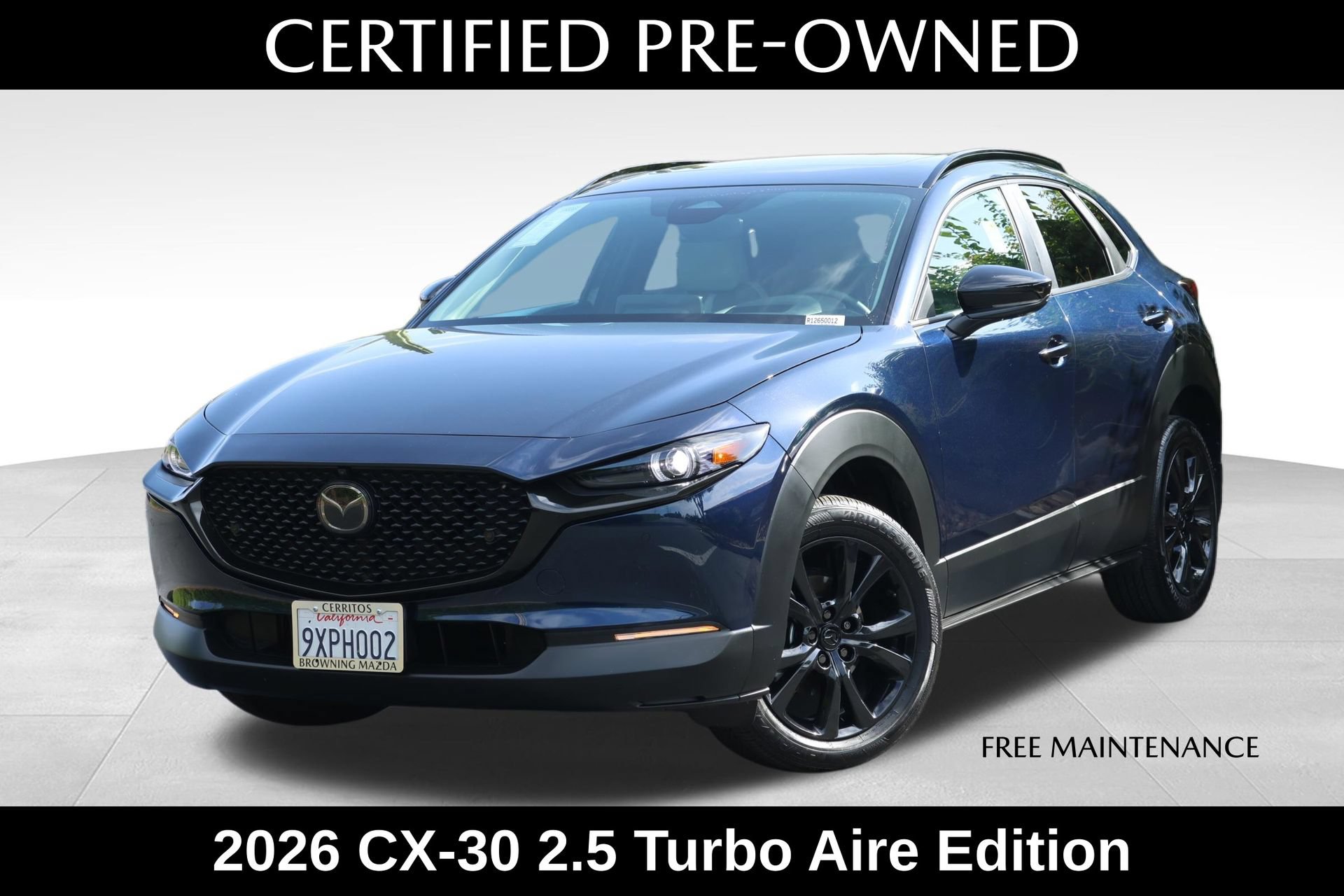 Certified 2026 MAZDA CX-30 2.5 Turbo