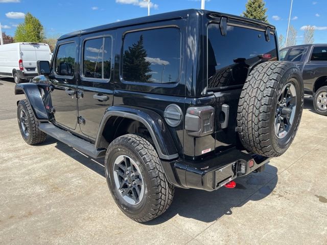 Used 2021 Jeep Wrangler Unlimited Rubicon w/ Uconnect 4C Nav & Sound Group AWD/4WD image 4