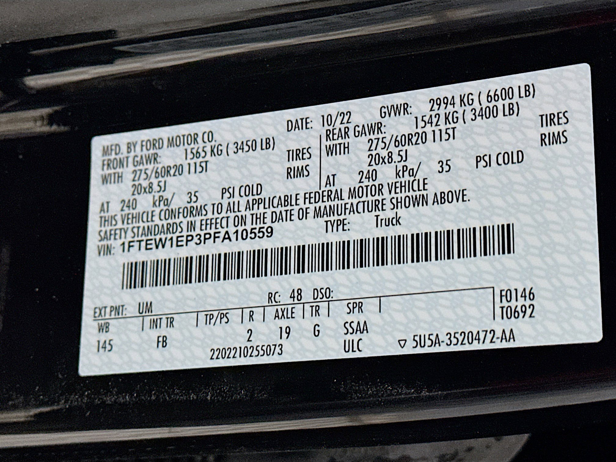 Used 2023 Ford F150 XLT w/ Equipment Group 302A High image 12