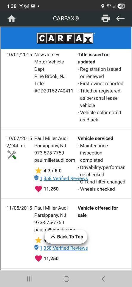 Used 2015 Audi A8 L 4.0T w/ Premium Package AWD/4WD image 64