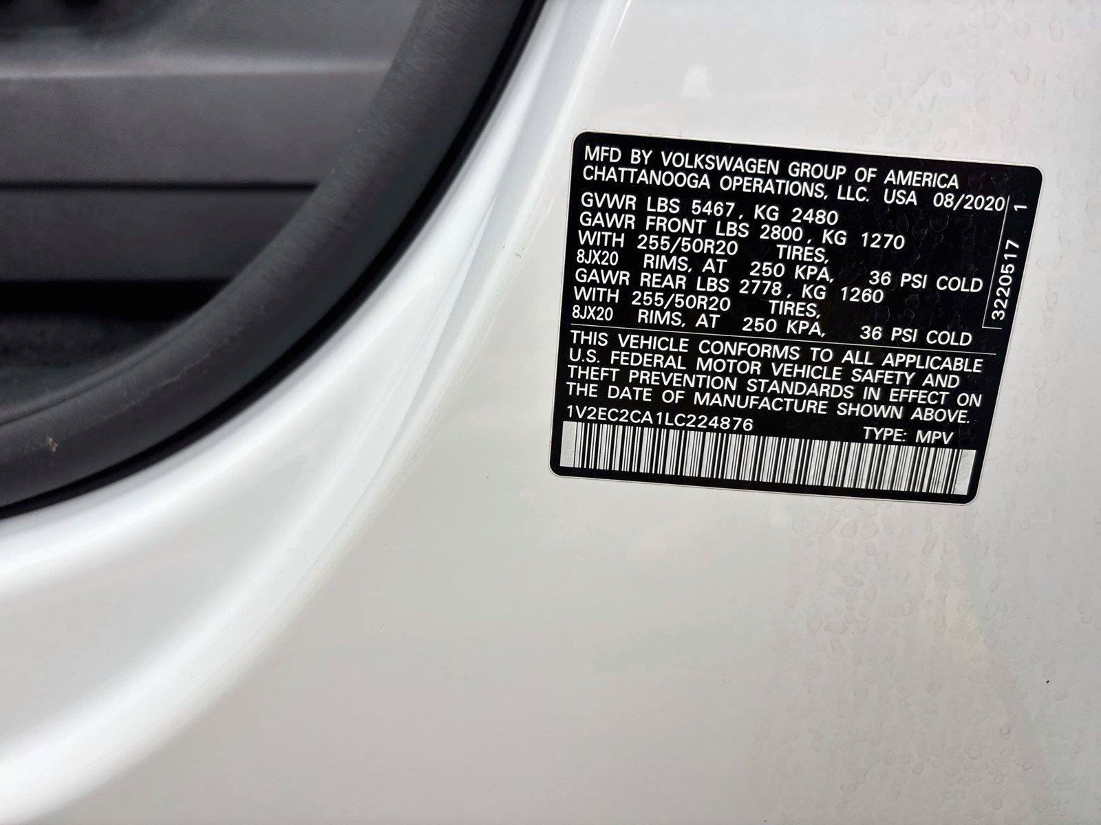Used 2020 Volkswagen Atlas Cross Sport SEL FWD image 18