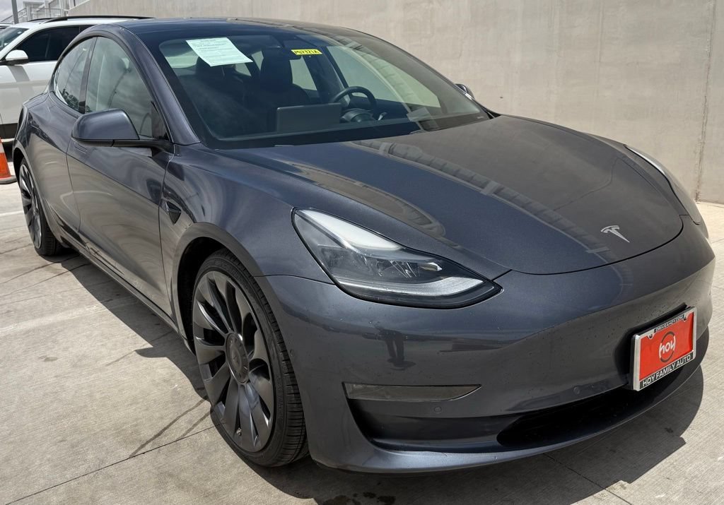 Used 2021 Tesla Model 3 Performance AWD/4WD image 2