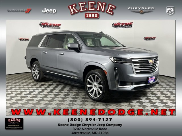Used 2021 Cadillac Escalade ESV Premium Luxury Platinum