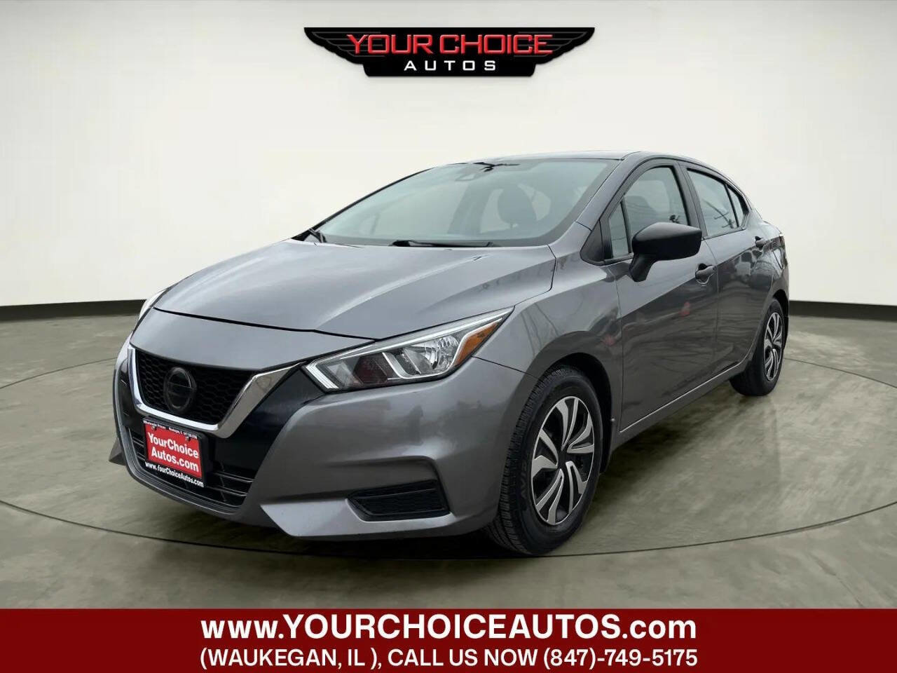 Used 2021 Nissan Versa S FWD image 1