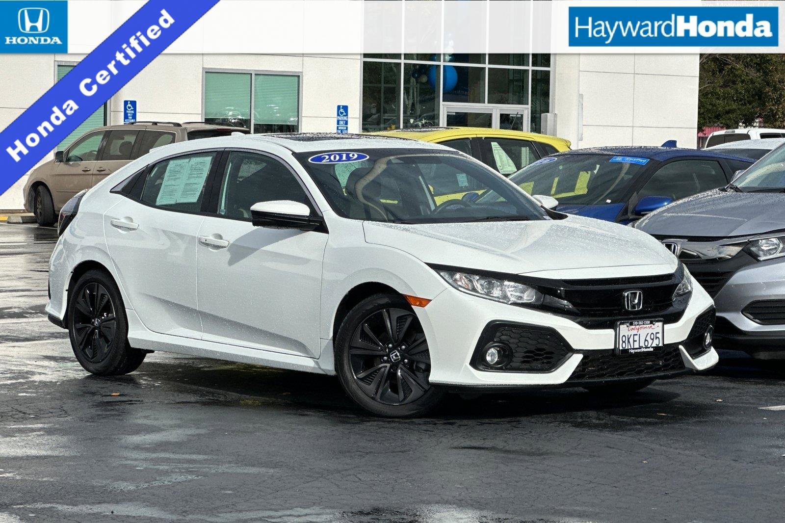 Certified 2019 Honda Civic EX