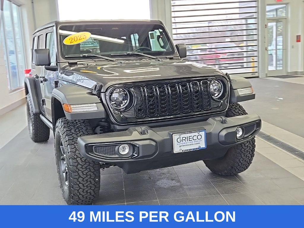Used 2025 Jeep Wrangler Unlimited Sport S 4xe image 2