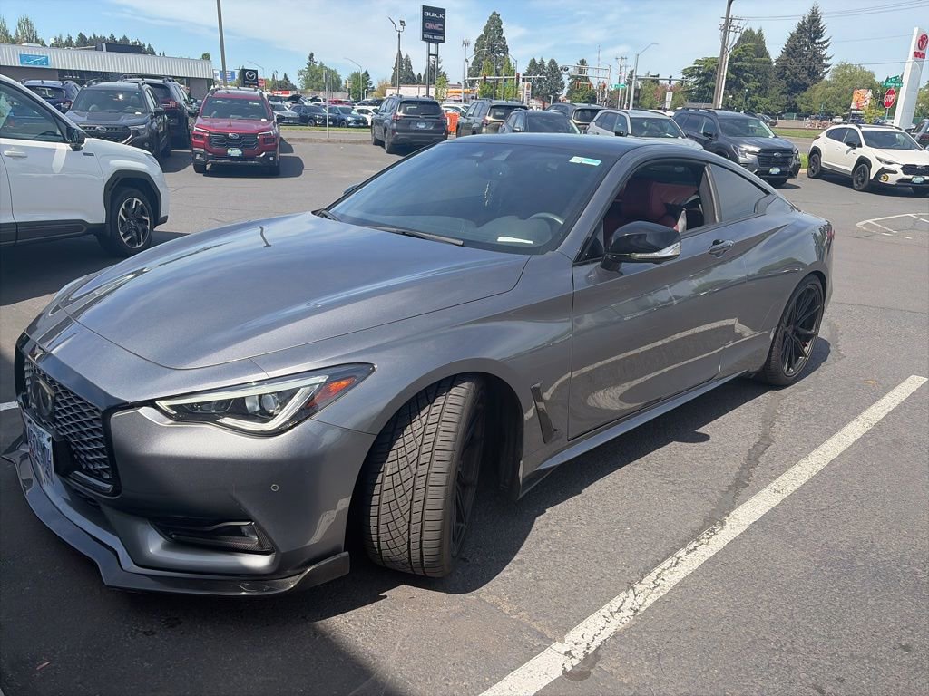 Used 2019 INFINITI Q60 Red Sport 400 w/ Proactive Package RWD image 3