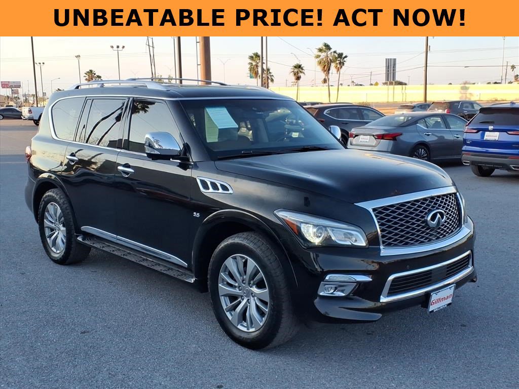 Used 2016 INFINITI QX80 4WD w/ Signature Edition Package