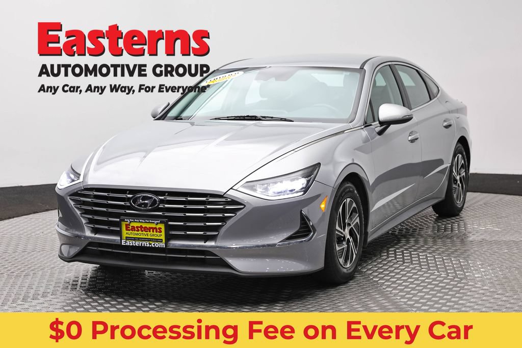 Used 2023 Hyundai Sonata Blue FWD image 1