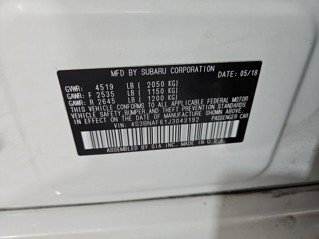 Used 2018 Subaru Legacy 2.5i Premium w/ Eyesight & BSD & Rcta & HBA AWD/4WD image 29
