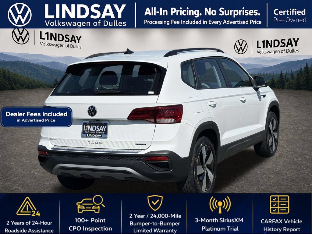 Certified 2024 Volkswagen Taos S AWD/4WD image 8
