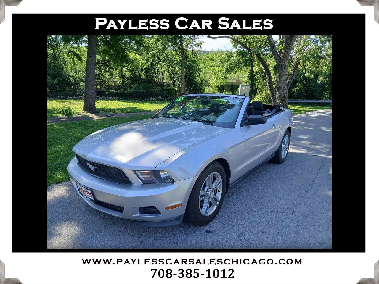 Used 2012 Ford Mustang Convertible