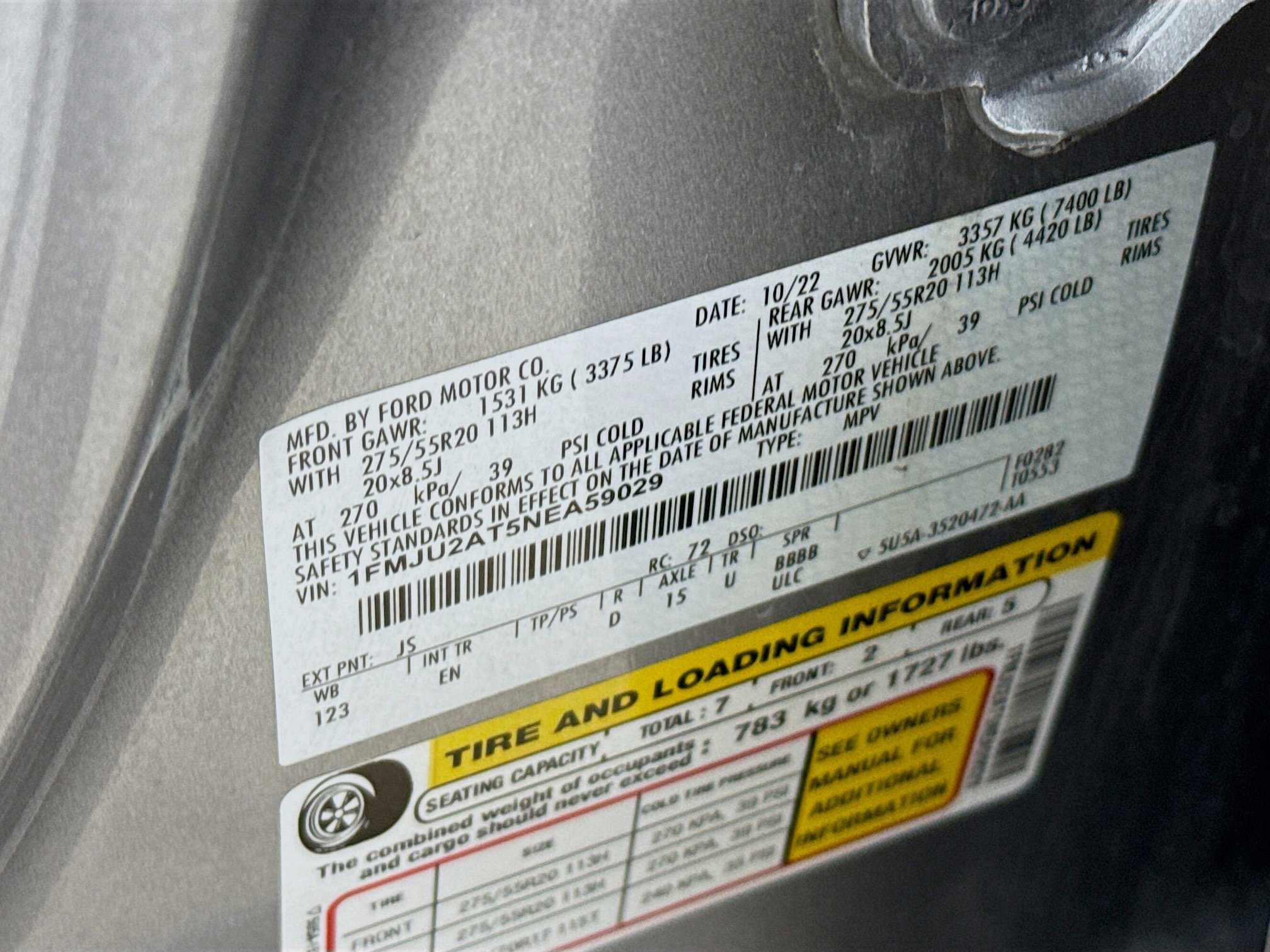 Used 2022 Ford Expedition Limited image 41