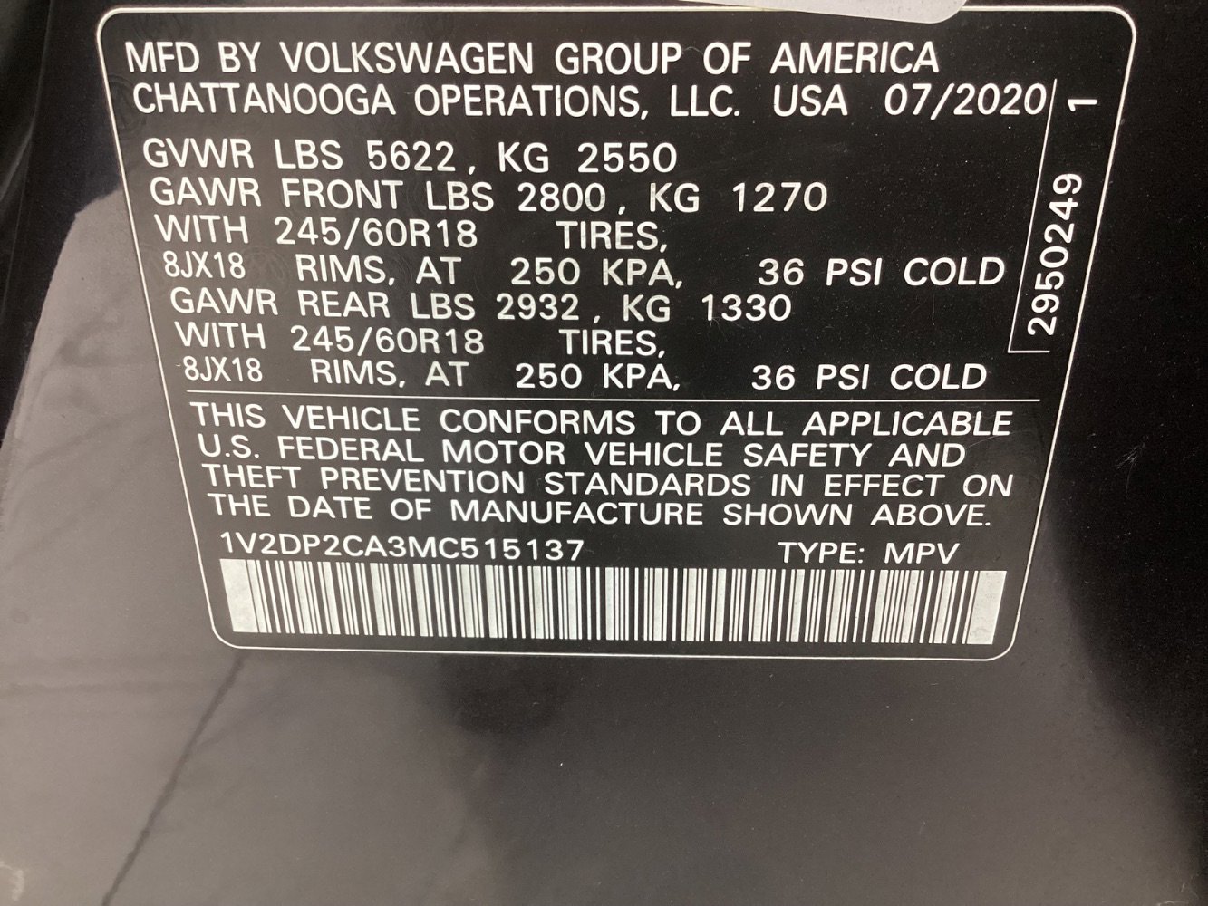 Used 2021 Volkswagen Atlas SE image 51