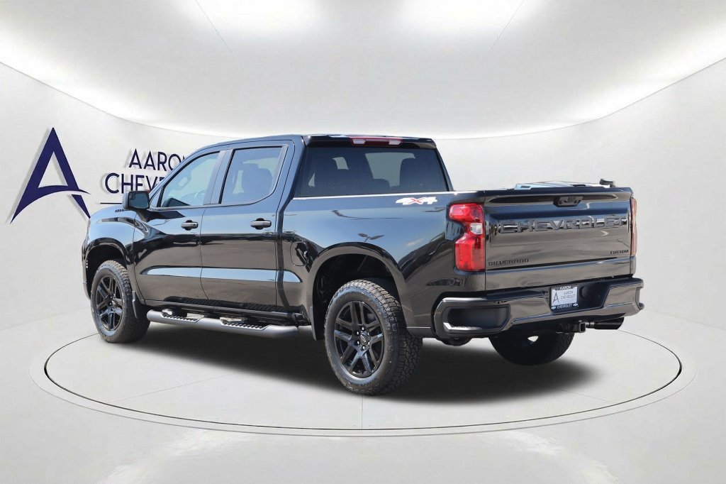 New 2026 Chevrolet Silverado 1500 Custom w/ Turbomax Blackout Package AWD/4WD image 7