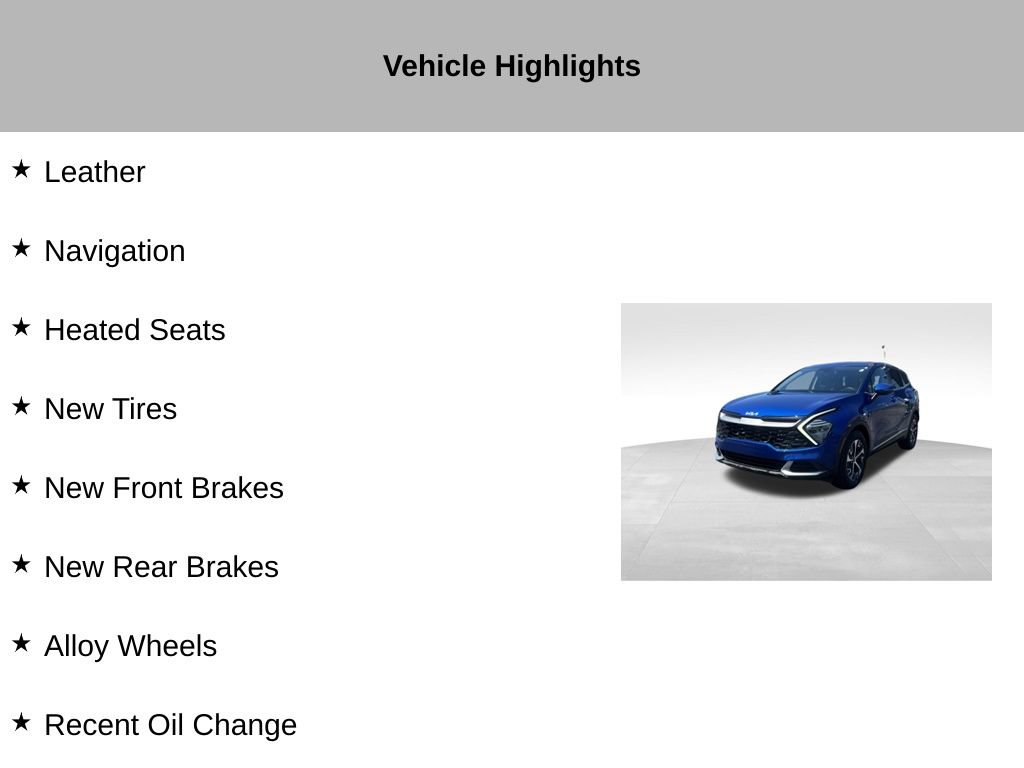 Certified 2024 Kia Sportage EX FWD image 10