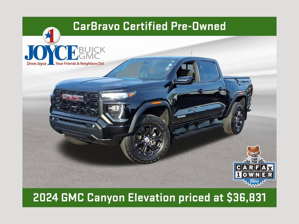 Certified 2024 GMC Canyon Elevation w/ Convenience Package