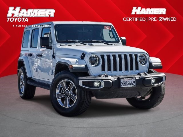 Used 2022 Jeep Wrangler Unlimited Sahara w/ LED Lighting Group