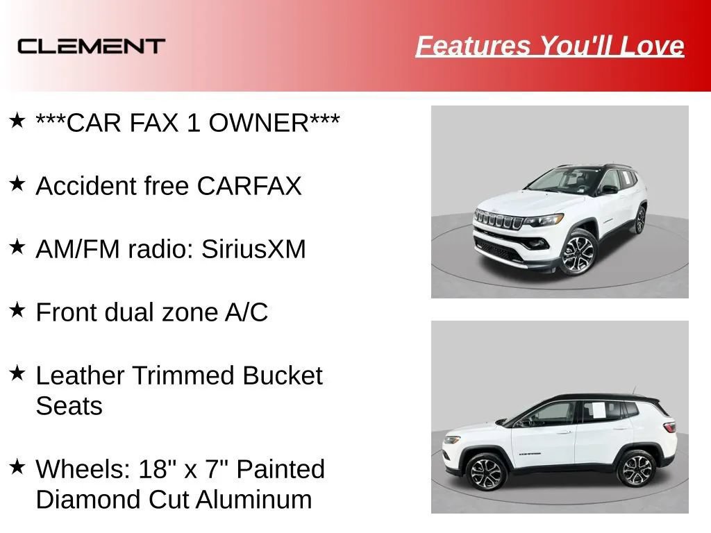 Used 2022 Jeep Compass Limited AWD/4WD image 10