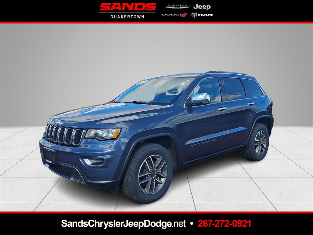 Certified 2021 Jeep Grand Cherokee Limited w/ Trailer Tow Group IV