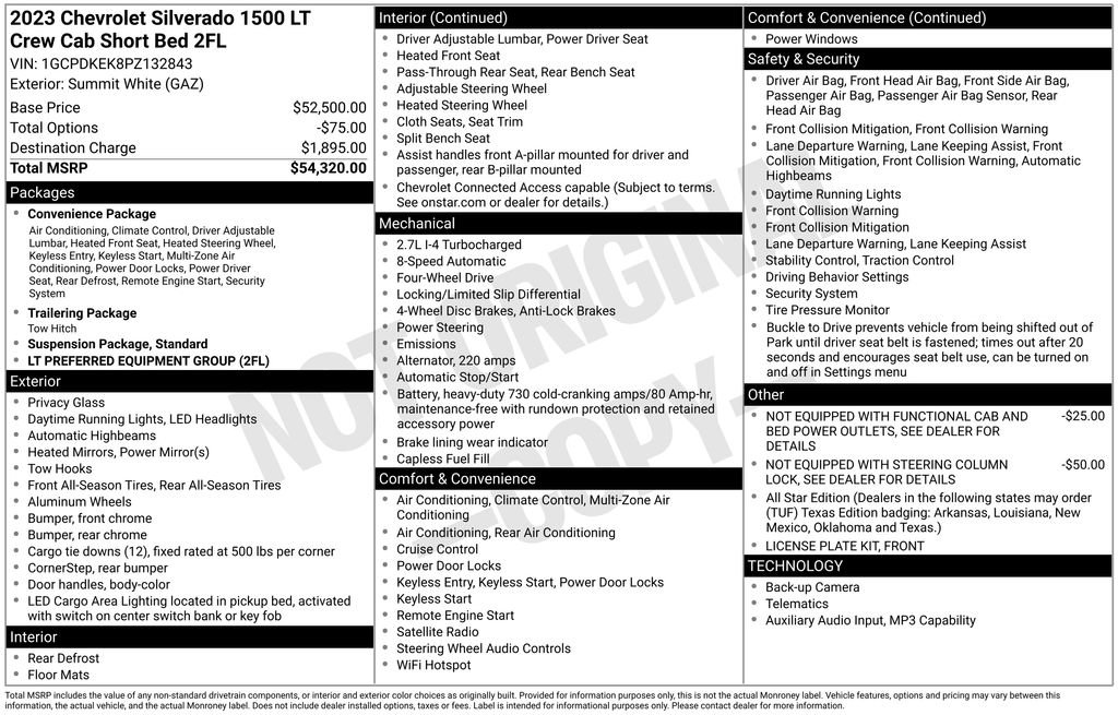 Used 2023 Chevrolet Silverado 1500 LT AWD/4WD image 16