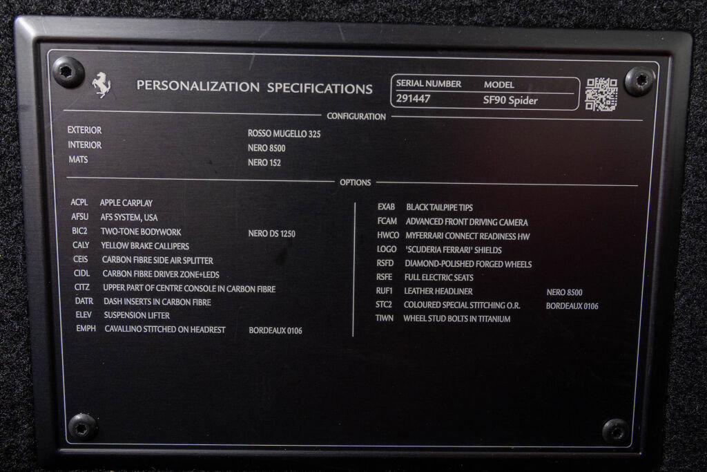 Certified 2023 Ferrari SF90 Spider image 32