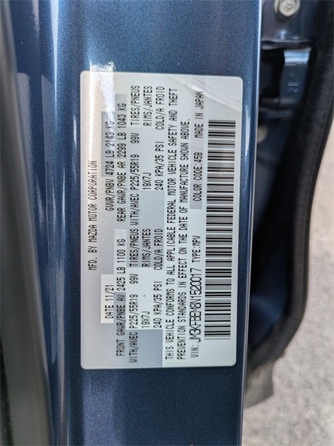 Certified 2022 MAZDA CX-5 AWD 2.5 S w/ Premium Plus Pkg image 28