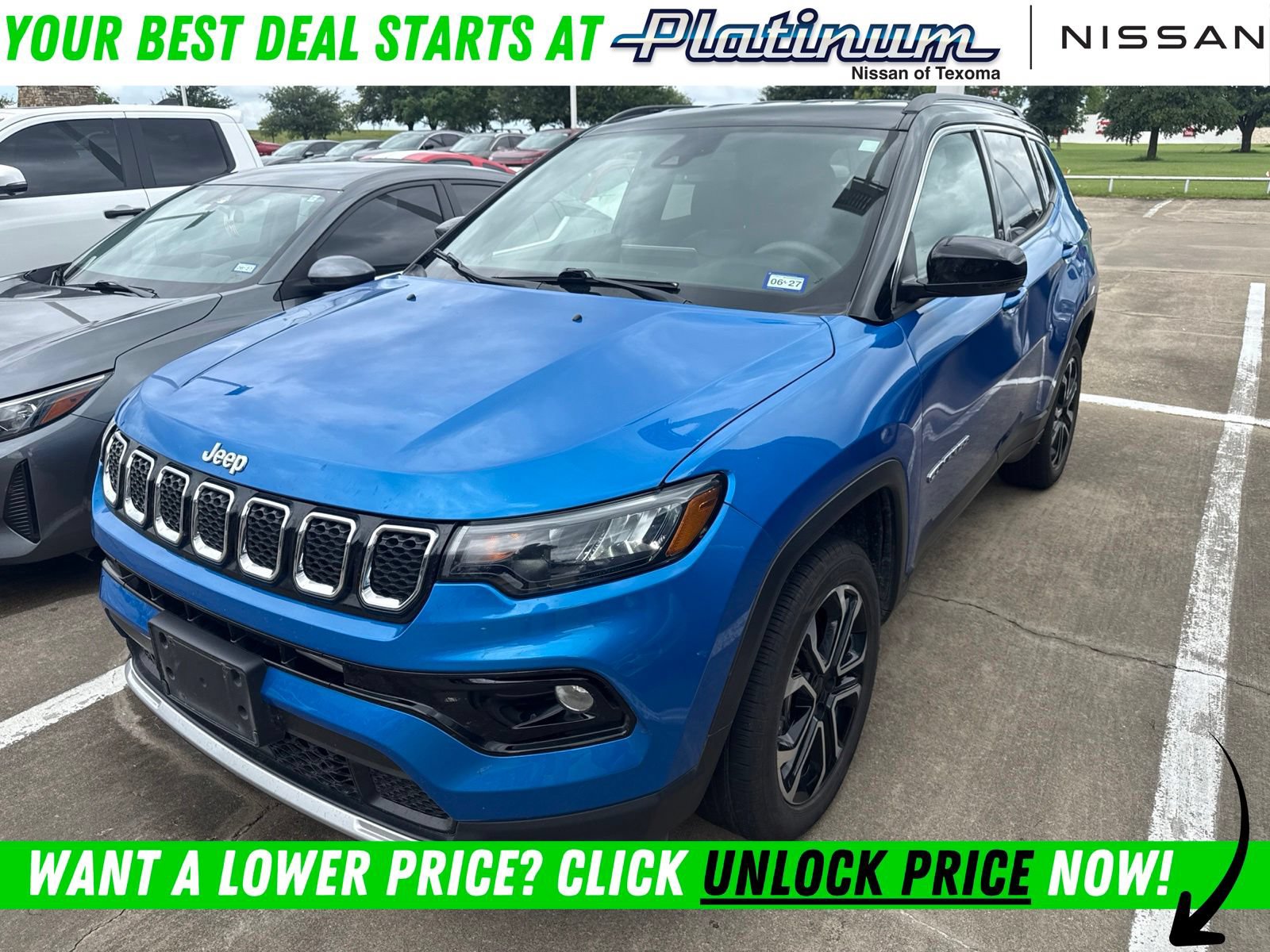 Used 2023 Jeep Compass Limited AWD/4WD image 1