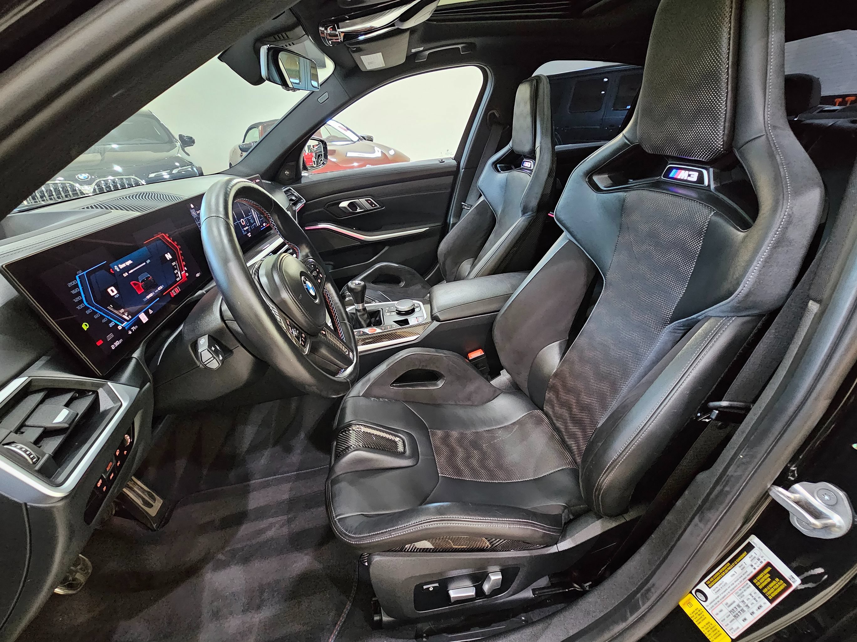 Used 2023 BMW M3 w/ Executive Package RWD image 51