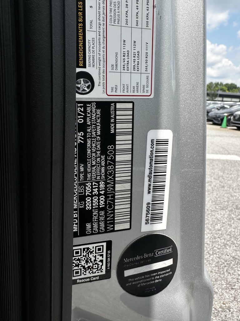Certified 2021 Mercedes-Benz G 63 AMG 4MATIC image 36