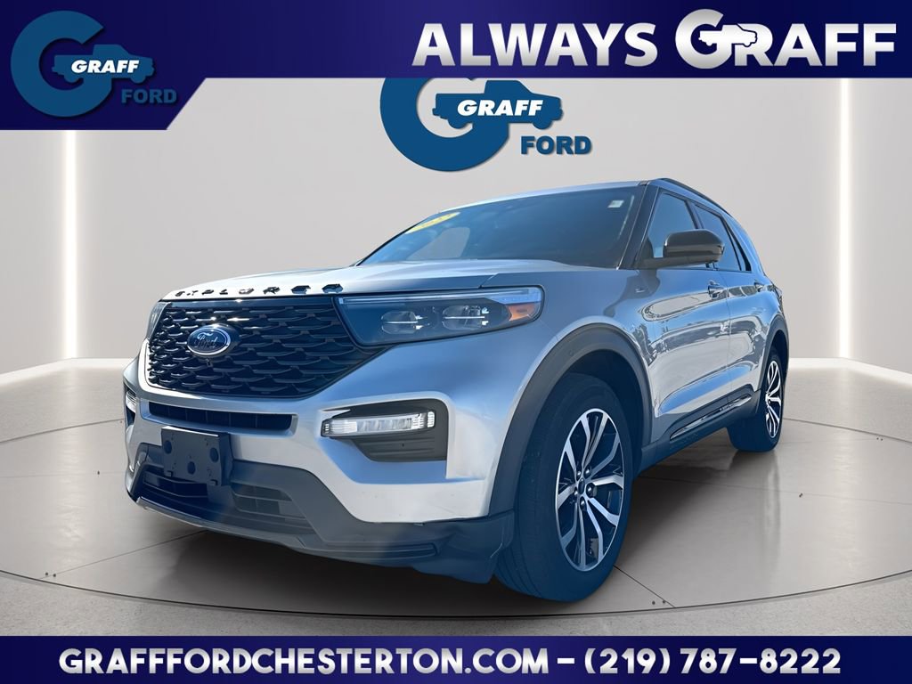 Used 2022 Ford Explorer ST-Line w/ Class IV Trailer Tow Package image 1