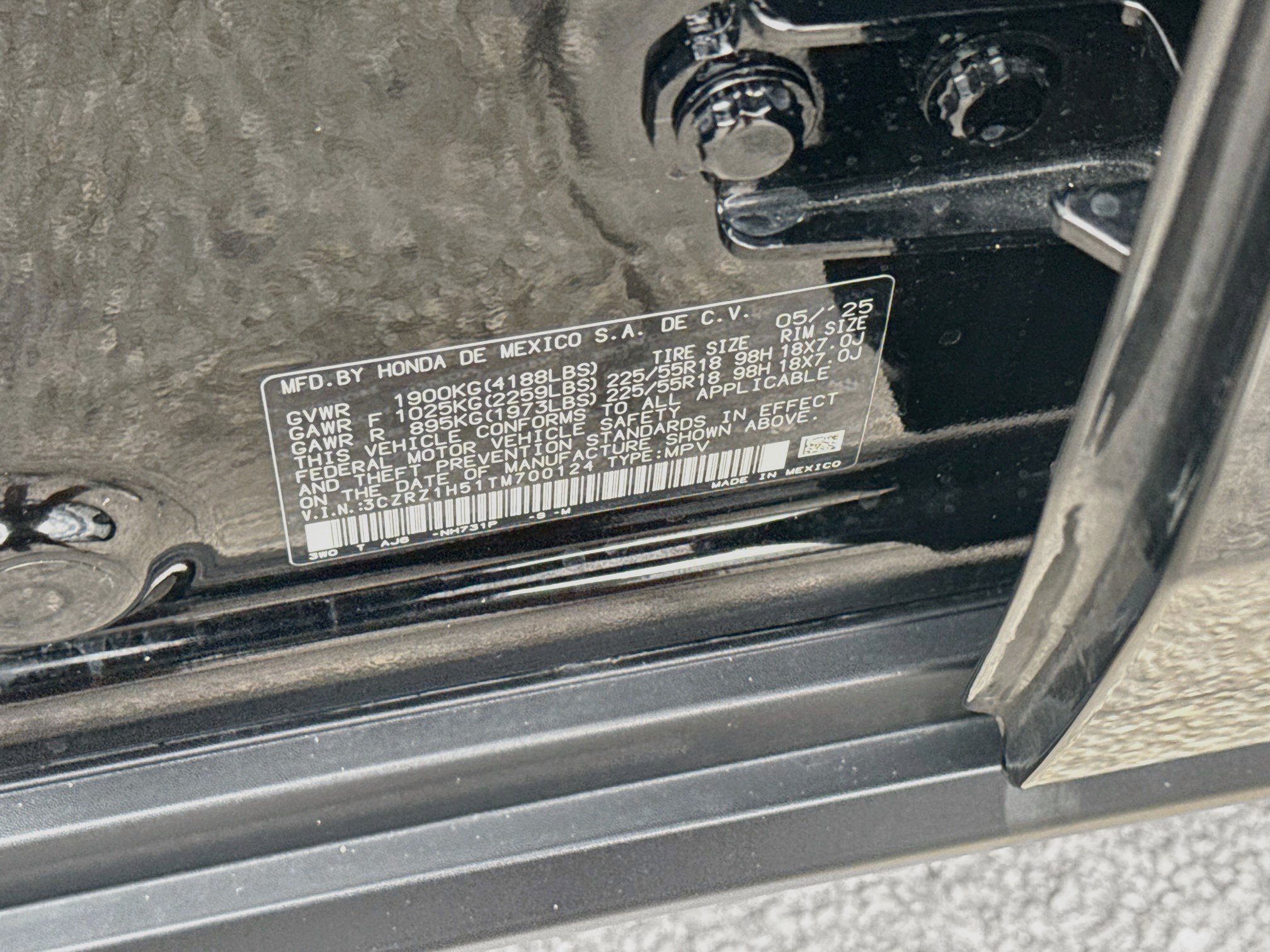 Certified 2026 Honda HR-V Sport image 39
