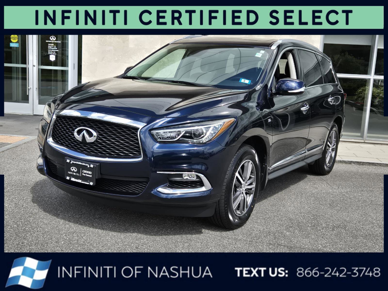 Certified 2019 INFINITI QX60 Luxe