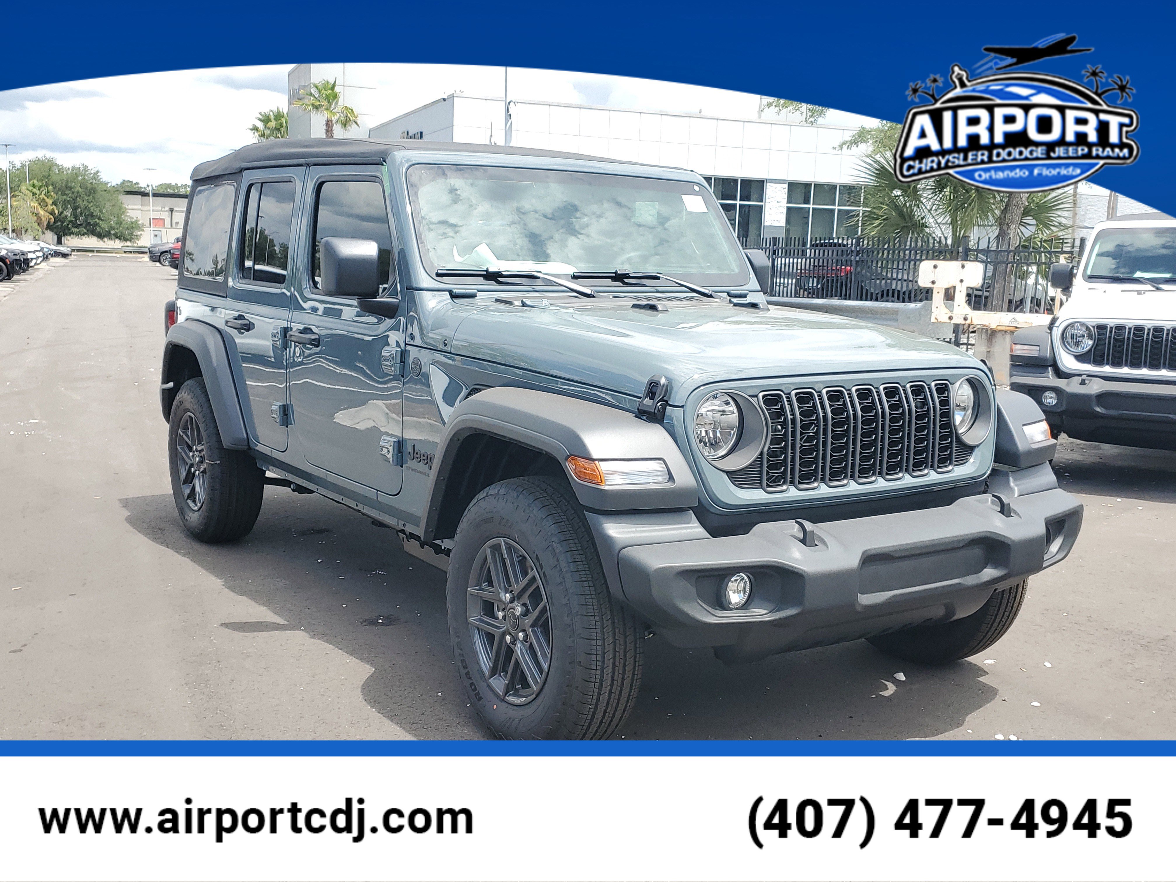 New 2026 Jeep Wrangler Unlimited Sport AWD/4WD image 1